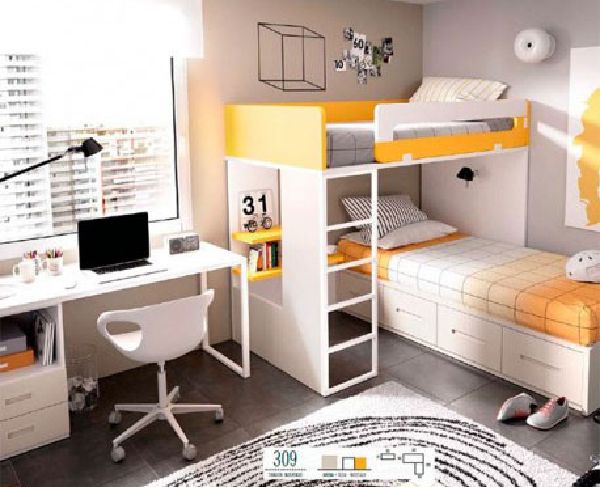Dormitorio juvenil h 309 de Rimobel